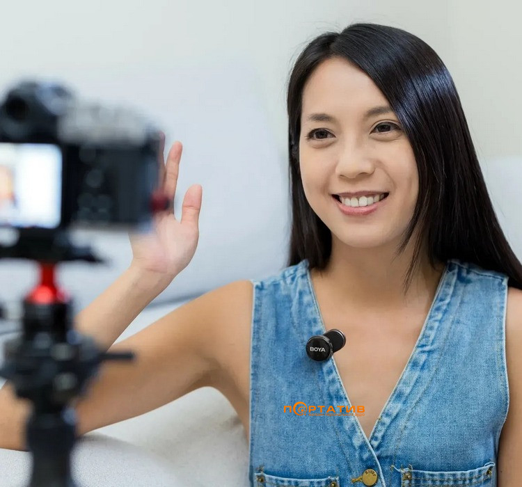 Мікрофон BOYA LINK 3-02 Type-C/TRS Black