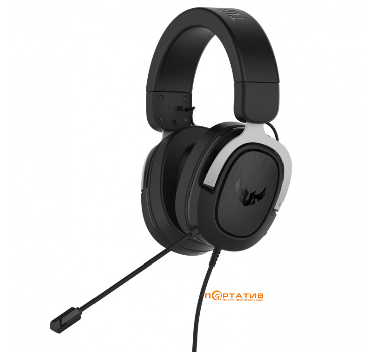 Ігрова гарнітура ASUS TUF Gaming H3 3.5mm Silver (90YH025S-B1UA00)