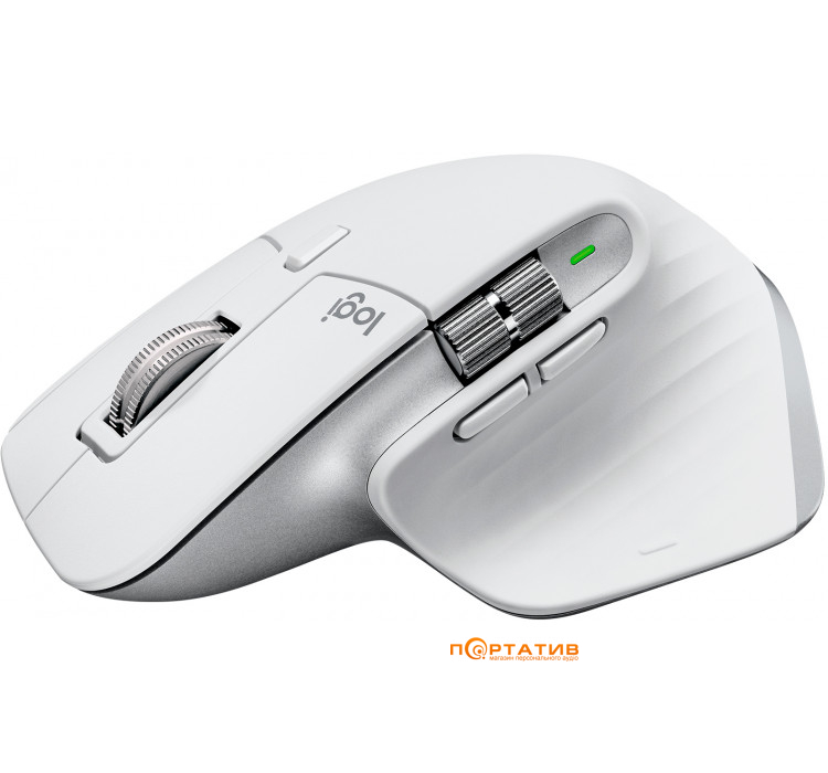 Logitech MX Master 3S for Mac Performance Mouse Pale Grey (910-006572)