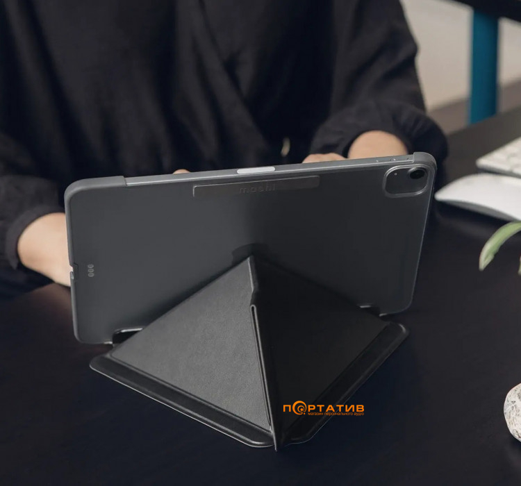 Moshi VersaCover Case with Folding Cover Charcoal Black for iPad Pro 11