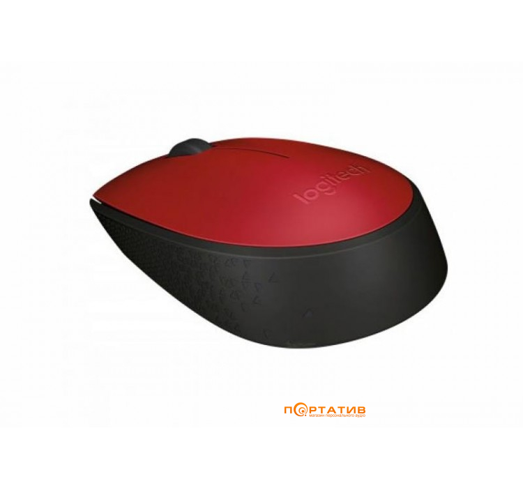 Logitech Wireless Mouse M171 Red/Black (910-004641)