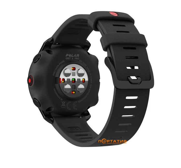 Спортивний годинник Polar Grit X Pro Black M/L (90085773)