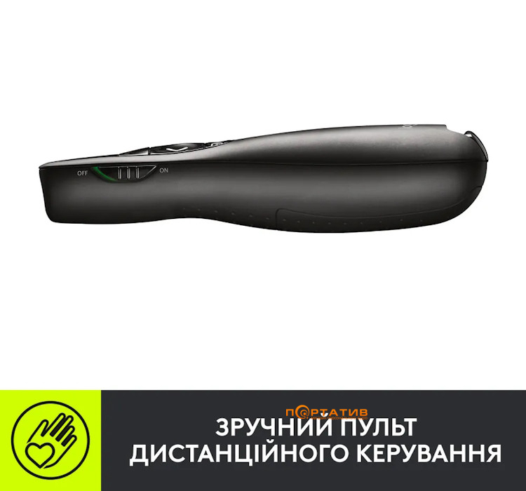 Презентер Logitech Wireless Presenter R400 (910-001356)