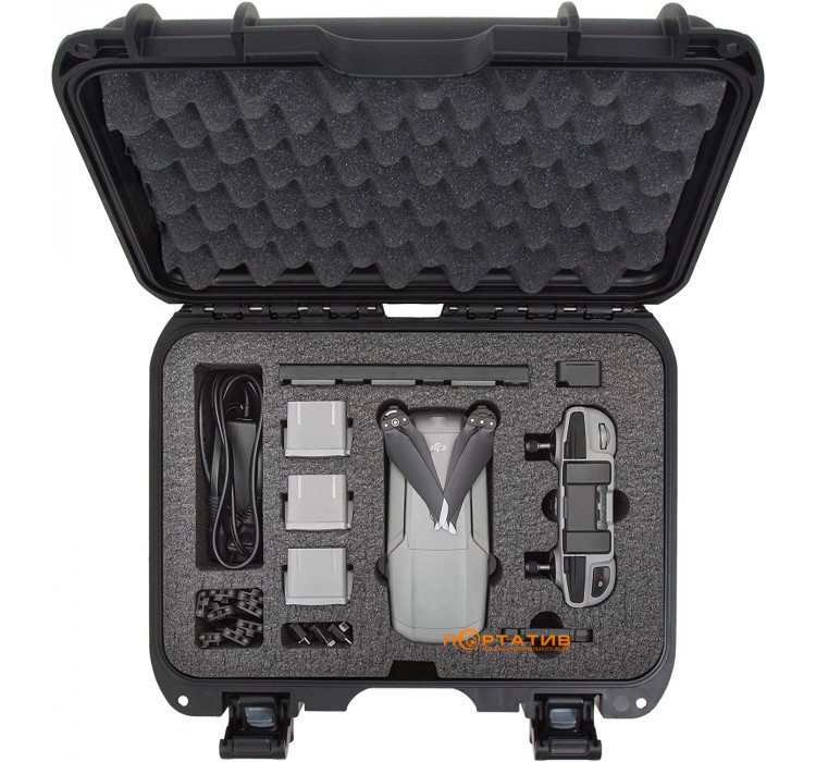 Водонепроницаемый пластиковый кейс Nanuk Case 915 DJI Mavic Air 2 Fly More Black (915-MAVIA21)
