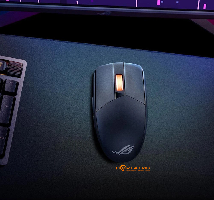 Миша ігрова ASUS ROG Strix Impact III Wireless Black (90MP03D0-BMUA00)