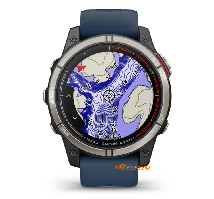 Смарт-годинник Garmin Quatix 7 Pro, Sapphire, AMOLED (010-02803-81)