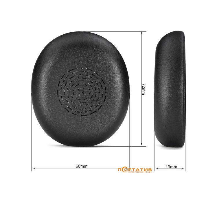 Амбушюры Jabra Evolve2 65 Flex Leather (1пара) (14101-89)