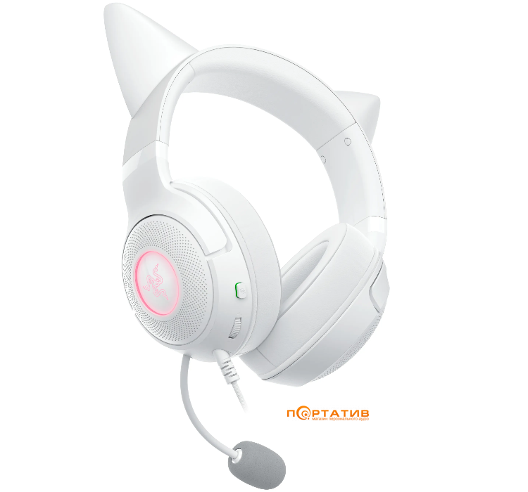 Игровая гарнитура Razer Kraken Kitty V2 White (RZ04-04730600-R3M1)