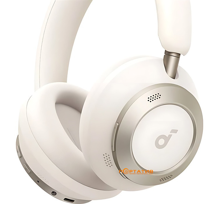 Наушники Anker SoundCore Space One Pro Cream White U (A3062G21)