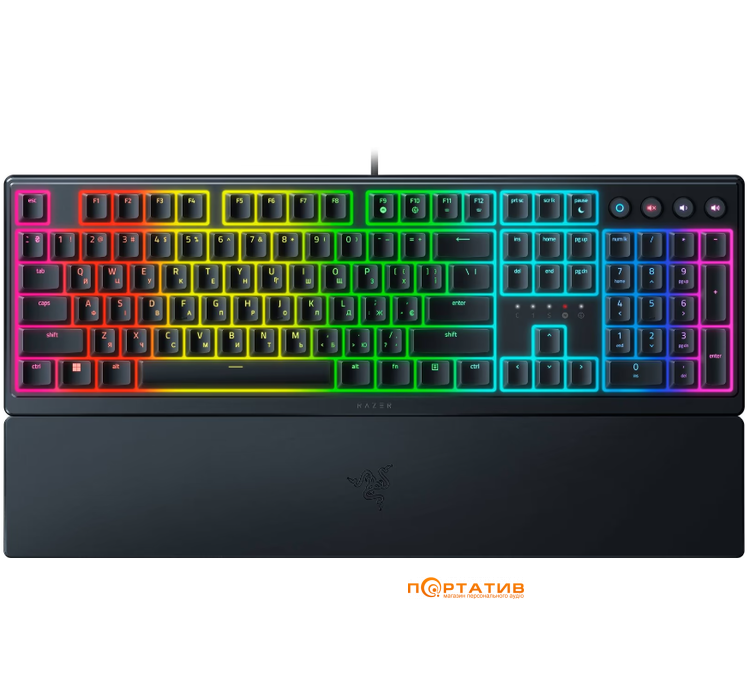 Ігрова клавіатура Razer Ornata V3 UKR (RZ03-04462100-R371)
