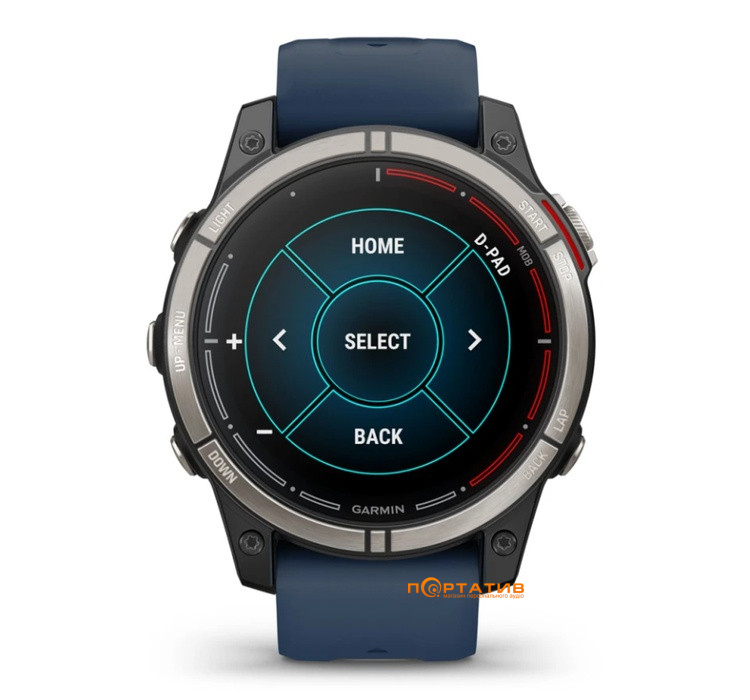 Смарт-годинник Garmin Quatix 7 Pro, Sapphire, AMOLED (010-02803-81)