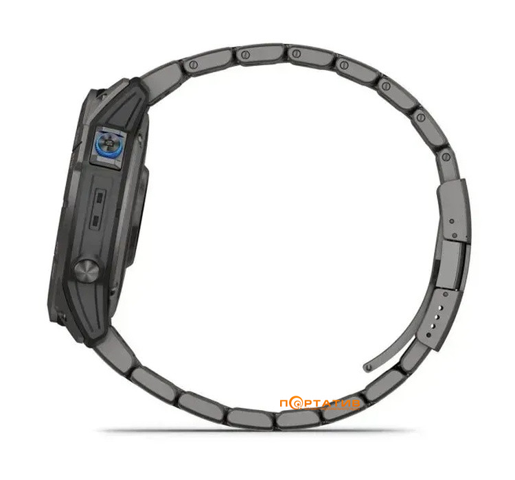 Смарт-годинник Garmin D2 Mach 1 PRO, 51 мм, Saph, Carbon Gray DLC w/Ti band, EMEA (010-02804-81)