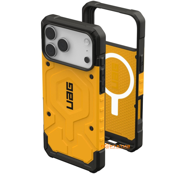 Чохол UAG iPhone 17 Pro Max, Pathfinder MagSafe, Heritage Yellow (114549118282)