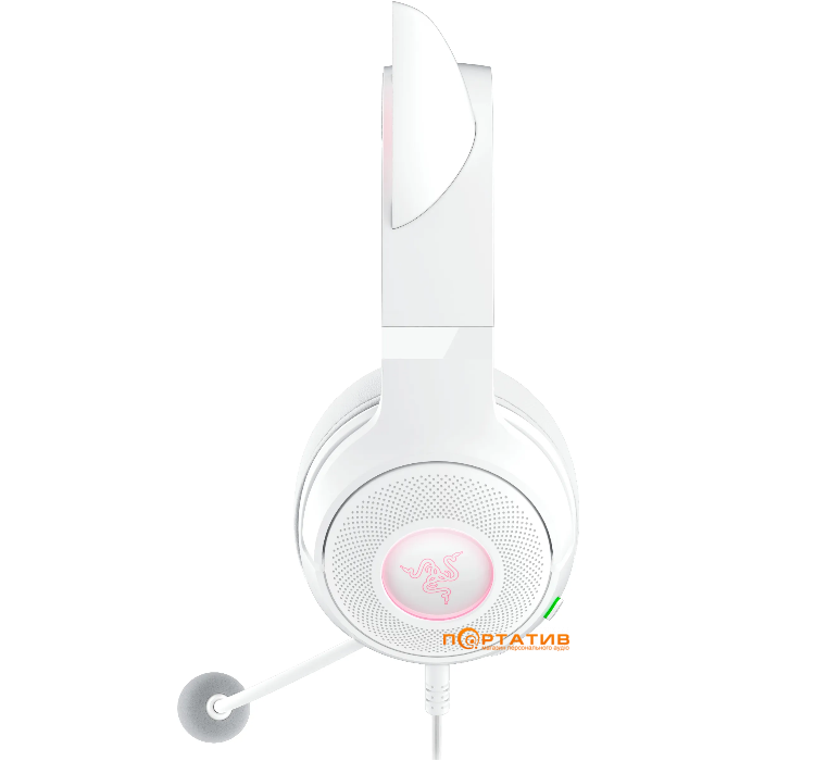 Игровая гарнитура Razer Kraken Kitty V2 White (RZ04-04730600-R3M1)