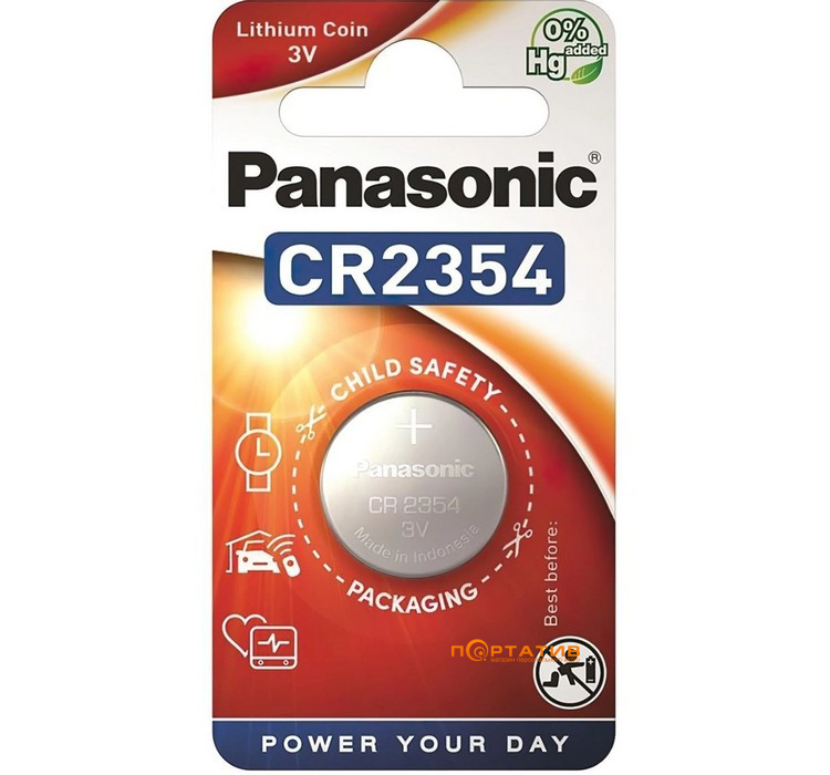 Батарейка Panasonic CR 2354 BLI 1 LITHIUM (CR-2354EL/1B)
