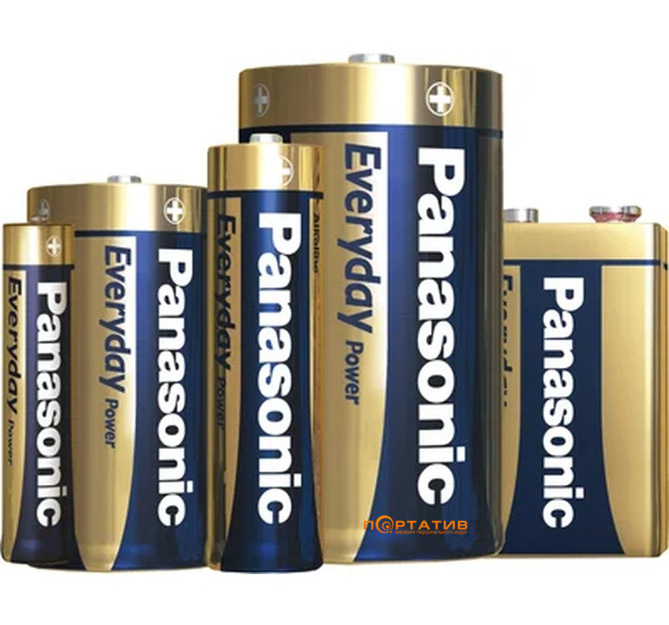 Батарейка Panasonic EVERYDAY POWER AAA BLI 4 ALKALINE (LR03REE/4BP)