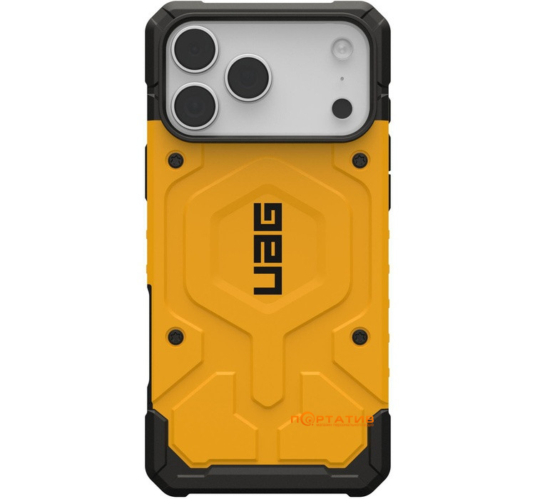 Чохол UAG iPhone 17 Pro Max, Pathfinder MagSafe, Heritage Yellow (114549118282)