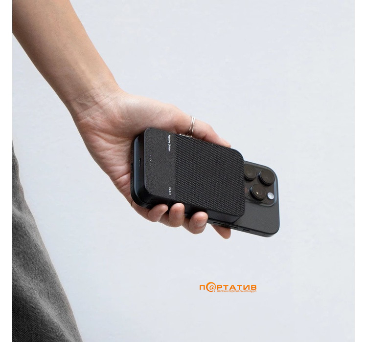 Зовнішній акумулятор Native Union (Re) Classic Magnetic 10 000mAh Black (PB-10KMS-BLK)