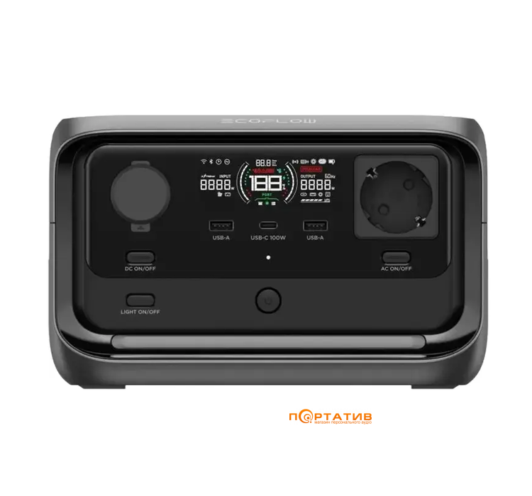 Зарядная станция EcoFlow RIVER 3 Plus, 600W/286Wh (EF_RIVER3Plus-EU)