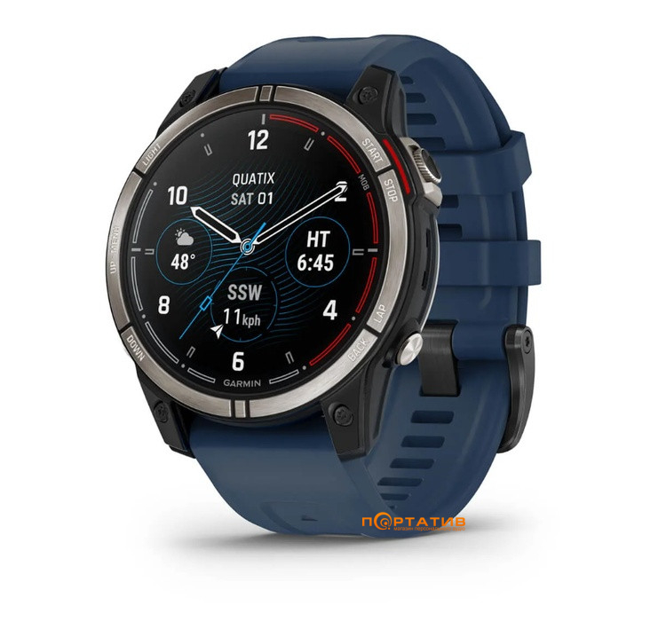 Смарт-годинник Garmin Quatix 7 Pro, Sapphire, AMOLED (010-02803-81)