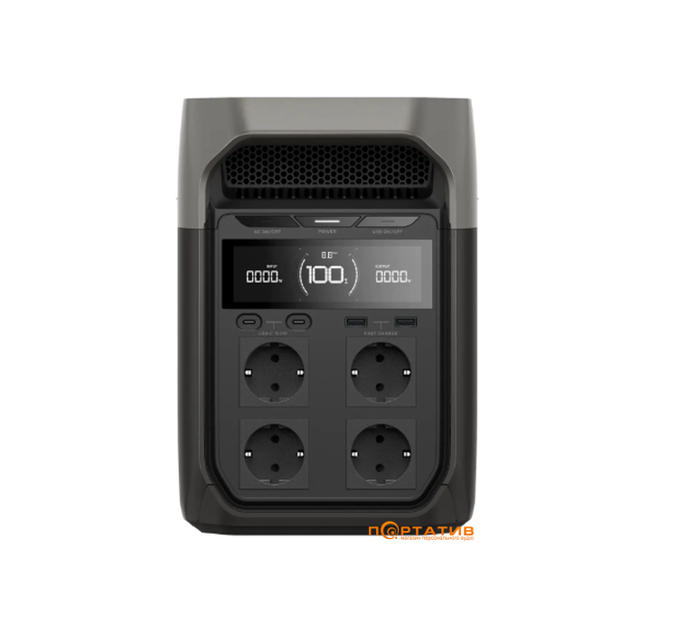 Зарядная станция EcoFlow DELTA 3, 1800W/1024Wh (EFDELTA3-EU)
