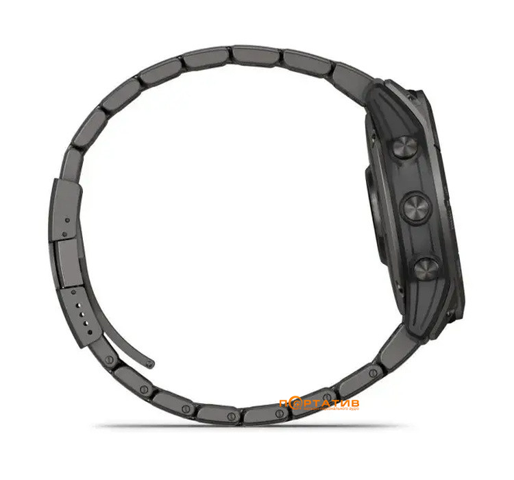 Смарт-годинник Garmin D2 Mach 1 PRO, 51 мм, Saph, Carbon Gray DLC w/Ti band, EMEA (010-02804-81)