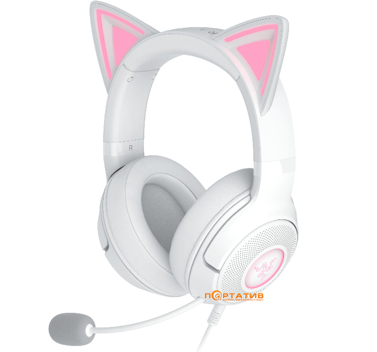 Игровая гарнитура Razer Kraken Kitty V2 White (RZ04-04730600-R3M1)