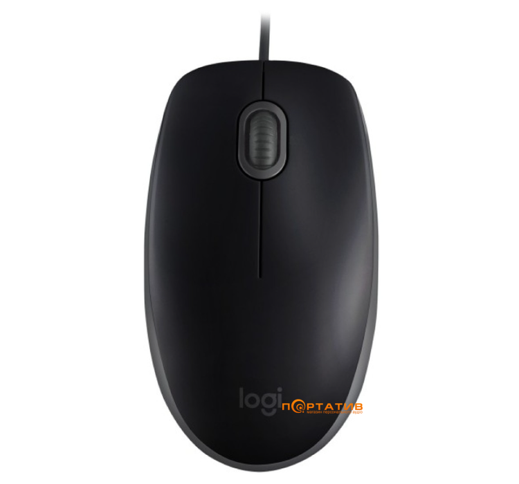 Мишка Logitech B110 USB Silent Black (910-005508)