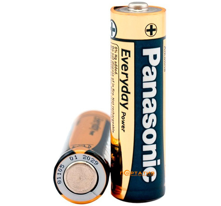 Батарейка Panasonic EVERYDAY POWER AAA BLI 4 ALKALINE (LR03REE/4BP)
