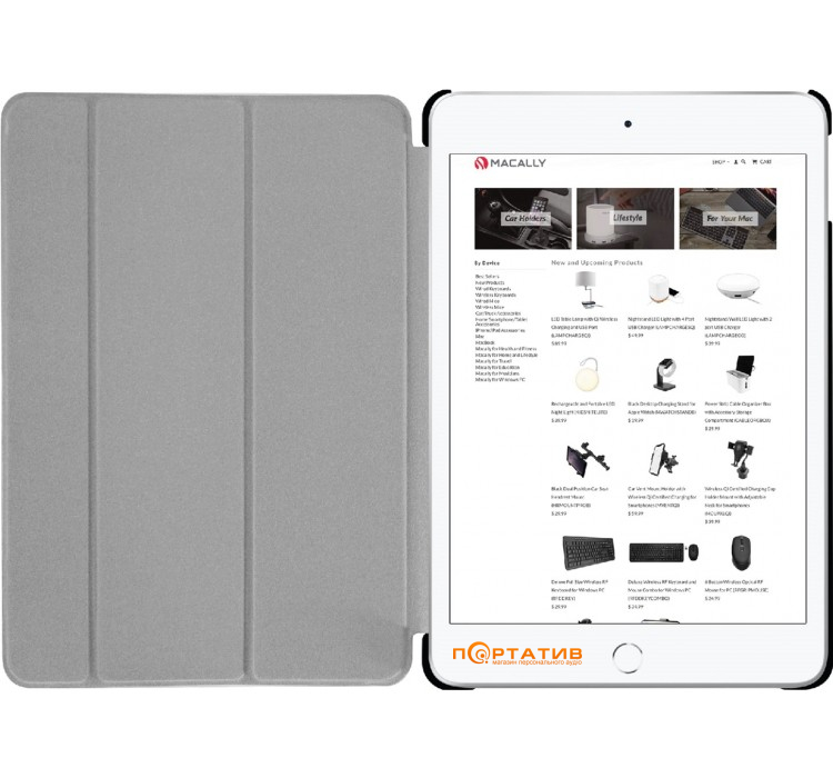 Чохол Macally iPad 10,2 "(2019) Protective Case and Stand Black (BSTAND7-B)