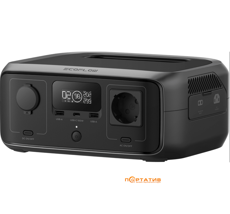 Зарядная станция EcoFlow RIVER 3 UPS, 300W/245Wh (EF_RIVER3UPS-EU)