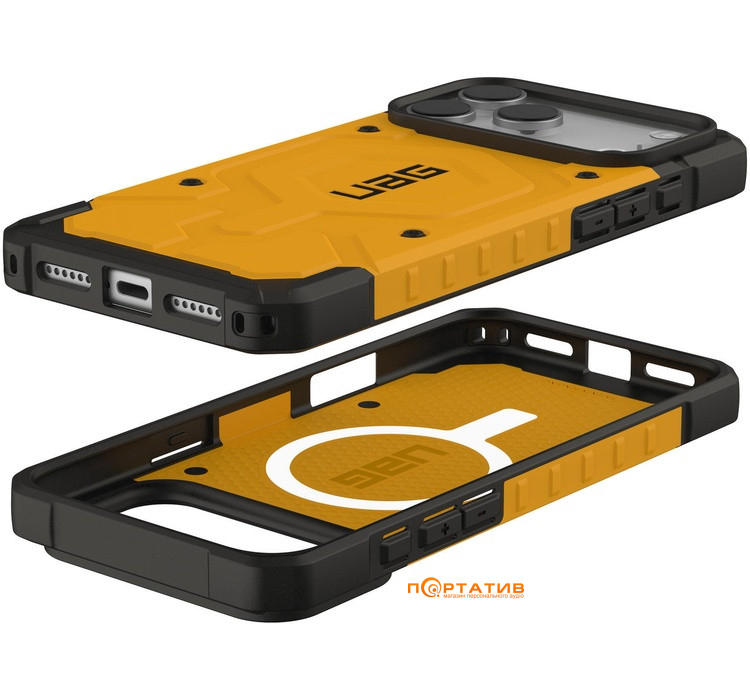 Чохол UAG iPhone 17 Pro Max, Pathfinder MagSafe, Heritage Yellow (114549118282)