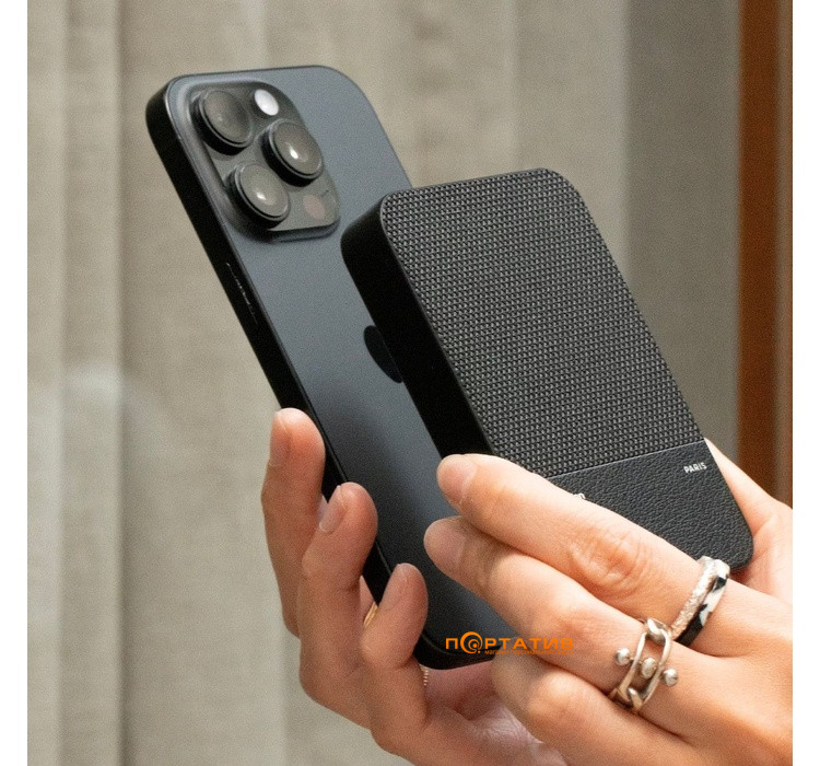 Зовнішній акумулятор Native Union (Re) Classic Magnetic 10 000mAh Black (PB-10KMS-BLK)