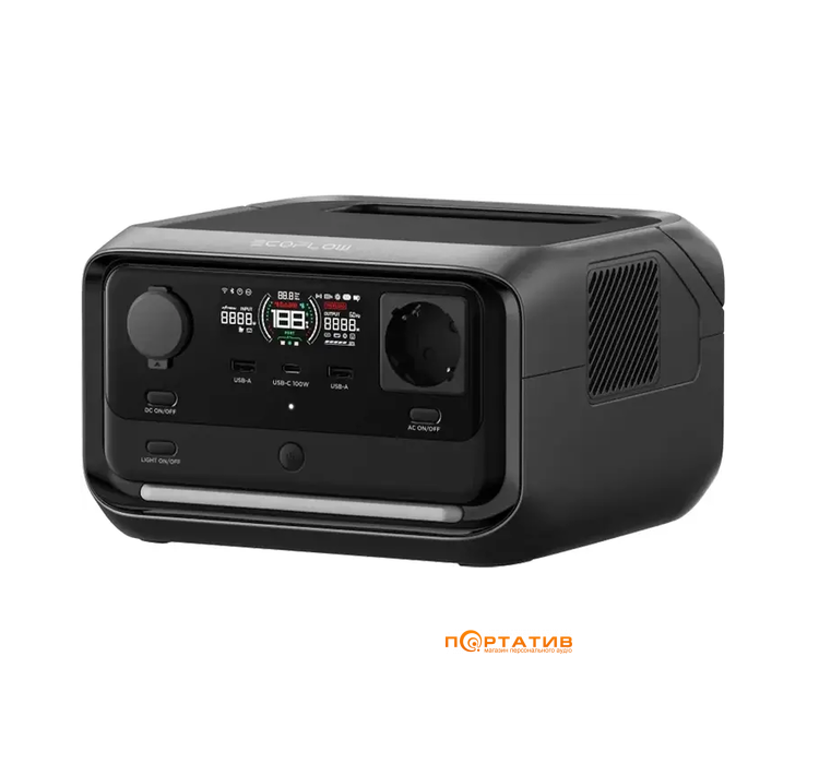 Зарядная станция EcoFlow RIVER 3 Plus, 600W/286Wh (EF_RIVER3Plus-EU)
