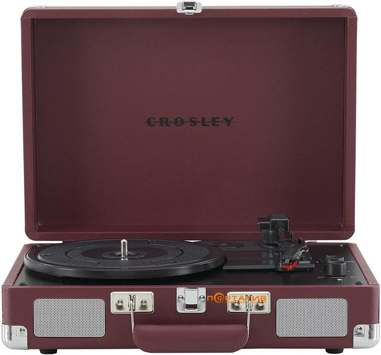 Crosley Cruiser Deluxe Burgundy