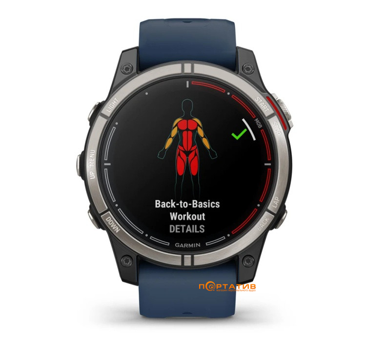 Смарт-годинник Garmin Quatix 7 Pro, Sapphire, AMOLED (010-02803-81)