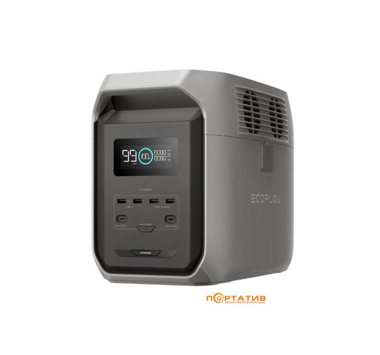 Зарядная станция EcoFlow DELTA 3 1500, 1800W/1536Wh (EFDELTA1500-EU)