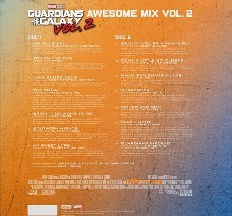 Виниловая пластинка Soundtrack - Guardians Of The Galaxy Vol. 2 (Colored Edition) [2LP]