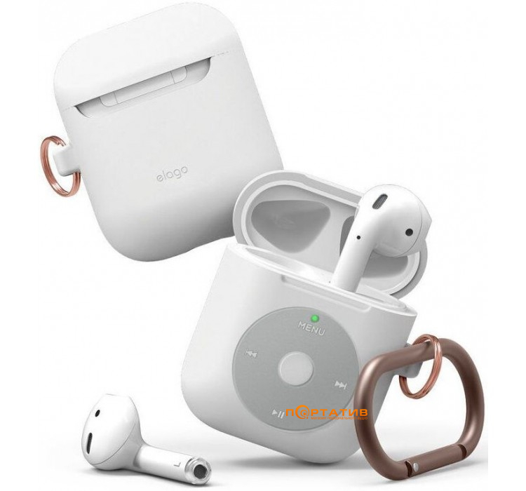 Чохол Elago AW6 Hang Case for Airpods White (EAW6-HANG-WH)