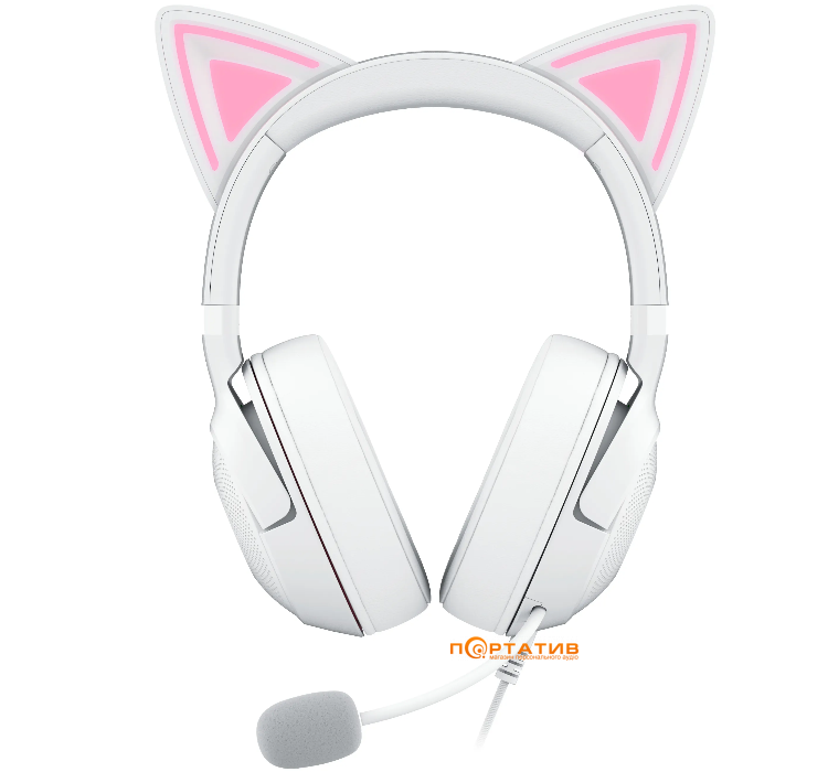 Игровая гарнитура Razer Kraken Kitty V2 White (RZ04-04730600-R3M1)