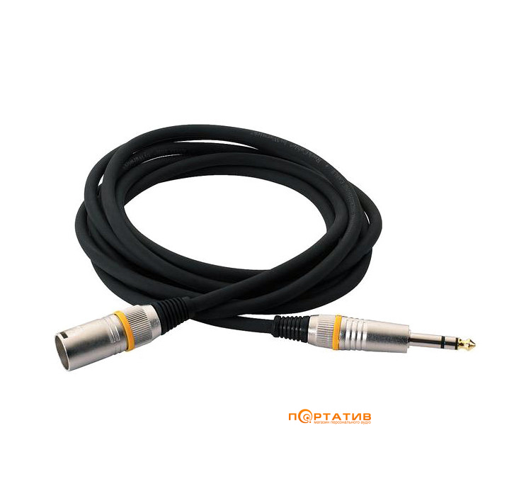 Кабель Mogami CJX-3 (XLRM - 6.3 bal) 3 м