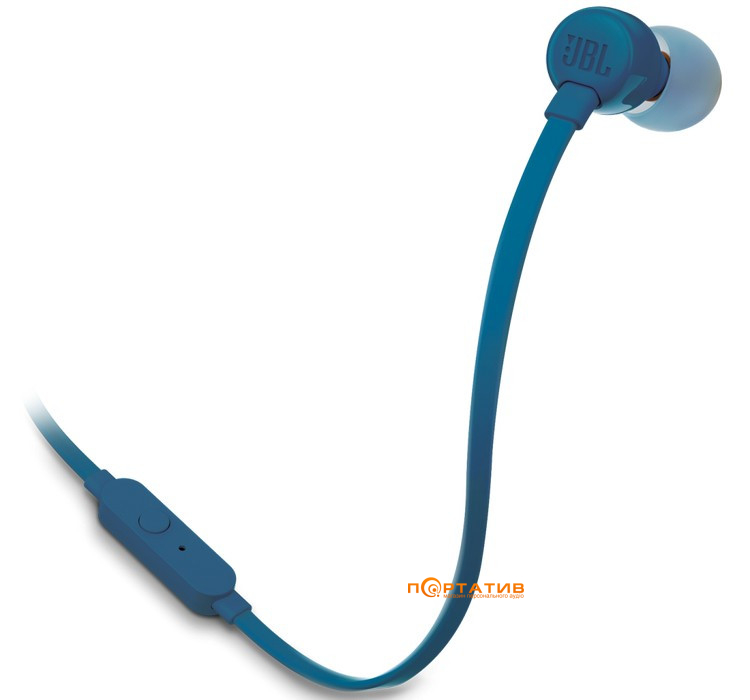 Наушники JBL T110 Blue (JBLT110BLUE)