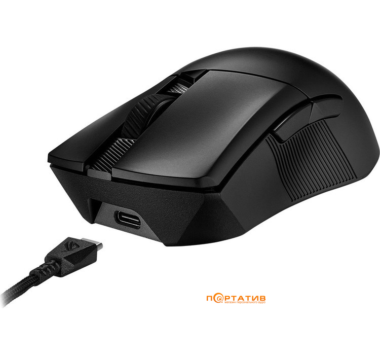 Миша ігрова ASUS ROG Gladius III WL Aimpoint Black (90MP02Y0-BMUA01)