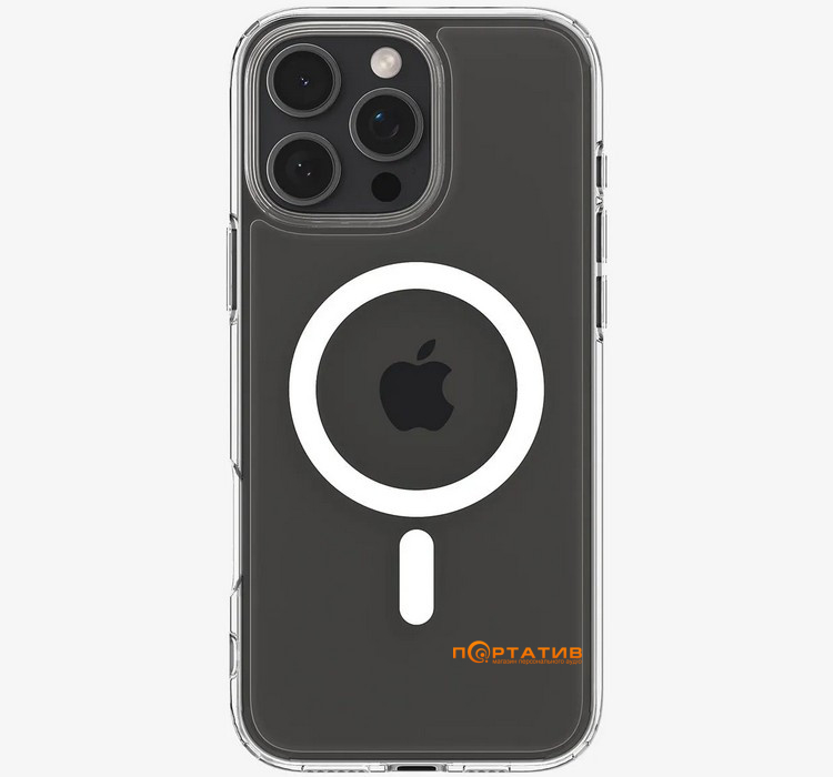 Чохол Spigen для Apple iPhone 16 Pro Max, Ultra Hybrid MagFit, White (ACS07998)