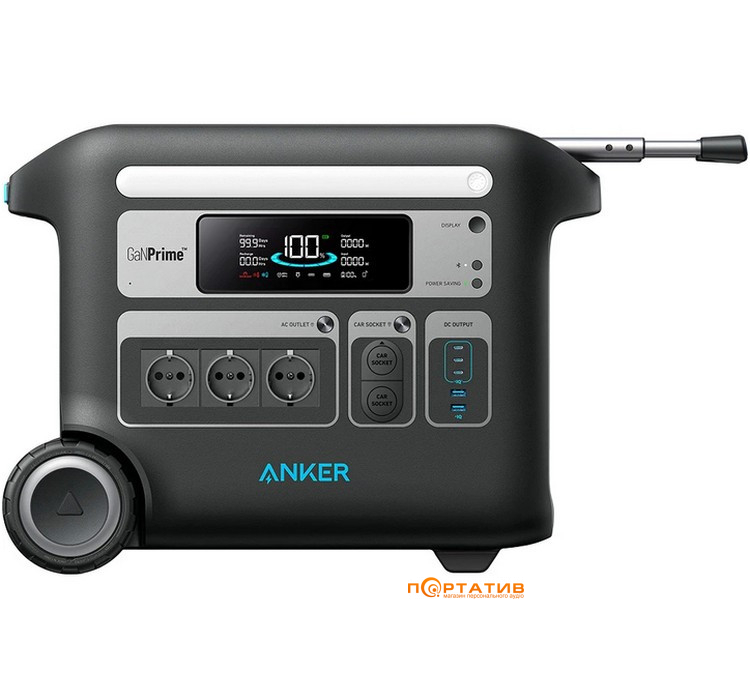 Зарядна станція Anker Solix F2000 2048Wh 2300W (A1780311)