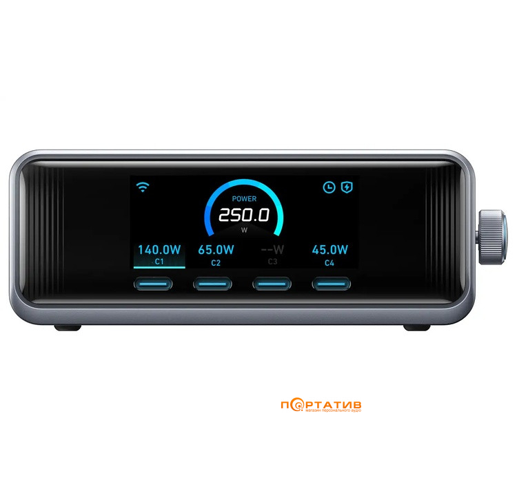 СЗУ Anker Prime Charger 250W, 6 Ports, GaN (A2345341)