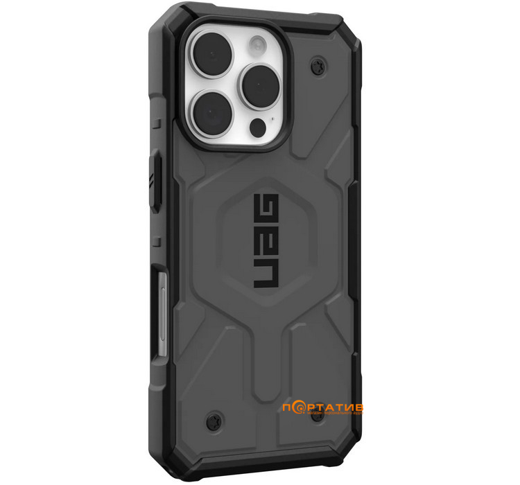 Чехол UAG для Apple iPhone 16 Pro Pathfinder Magsafe, Silver (114468113333)