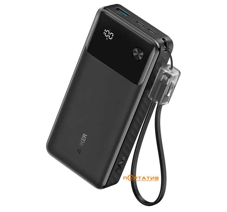 Зовнішній акумулятор Anker PowerCore 20000 mAh 30W PD Black (A1384G11)