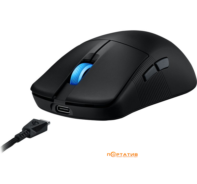 Миша ігрова ASUS ROG Harpe Ace Mini Wireless Black (90MP03Z0-BMUA00)