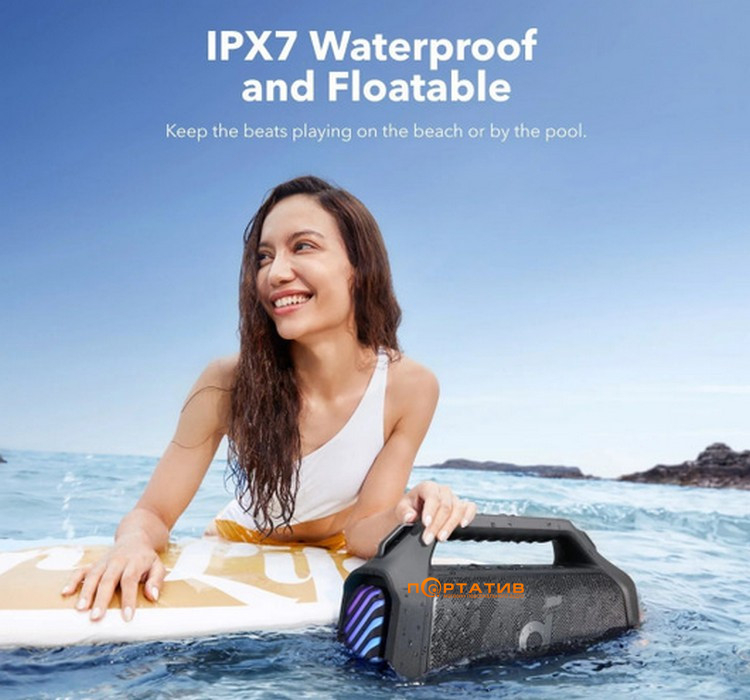 Акустика Anker SoundCore Boom 2 Plus Black (A3134011)